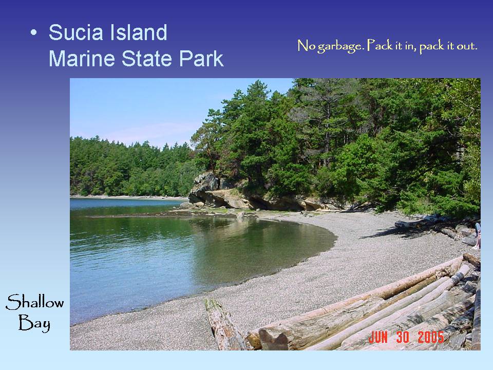 Sucia Island Marine State Park, Shallow Bay