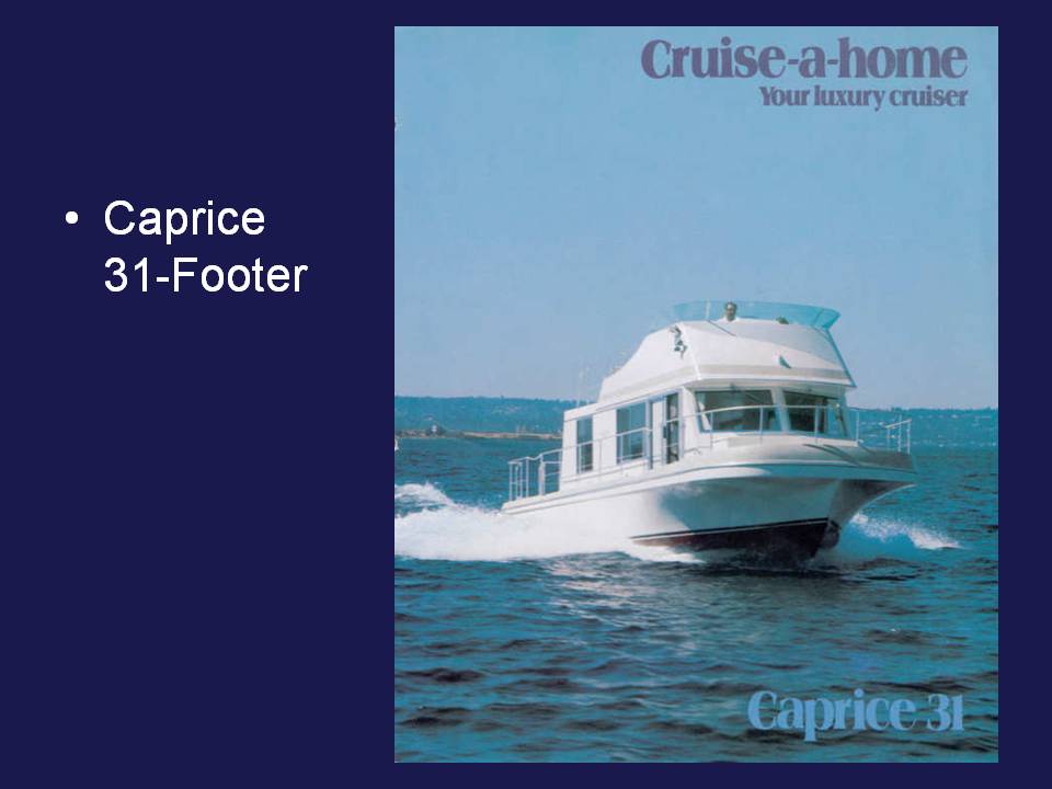 Caprice 31-footer