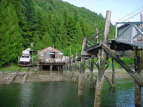 Marine Railway in Lagoon Cove Marina