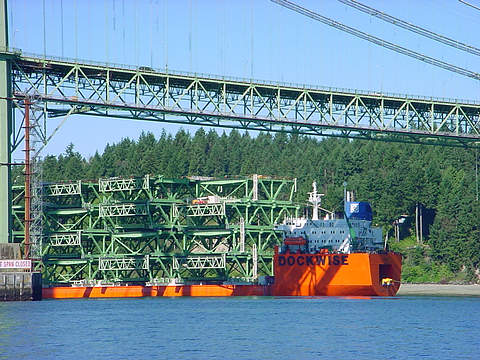 New Tacoma Narrows Bridge Construction