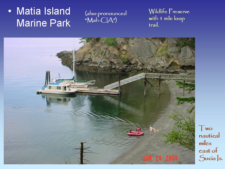 Matia Island Marine Park