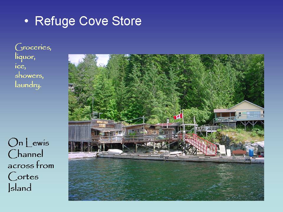 Refuge Cove Store